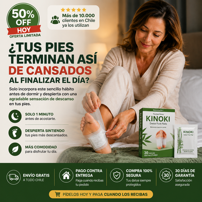 BienestarPie™ Parches para los pies