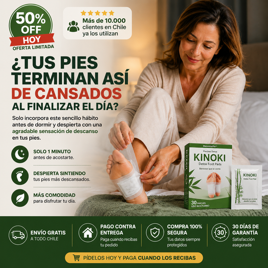 BienestarPie™ Parches para los pies